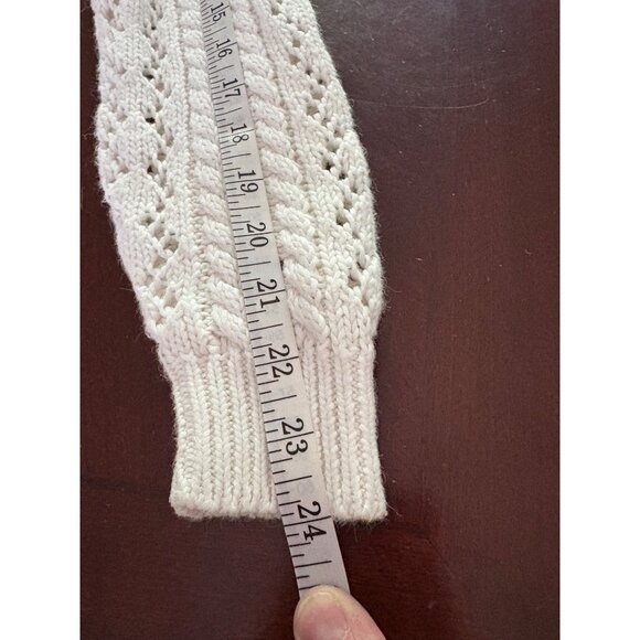 Vintage 90s Cottagecore Liz Sport Floral Embroidered Sweater Size Small - Picture 14 of 14